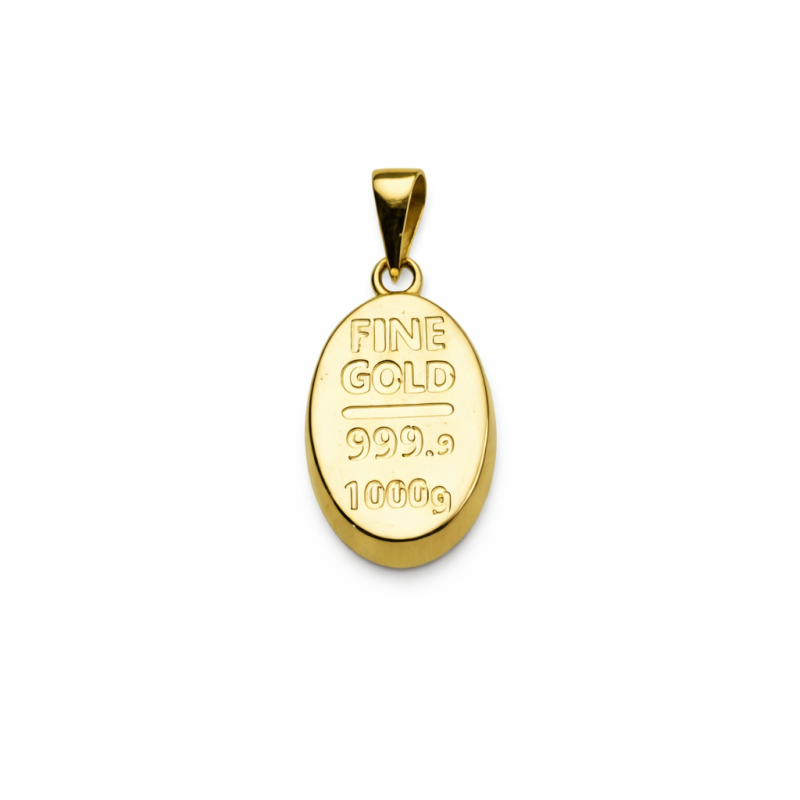 18K Gold Fine Gold Pendant