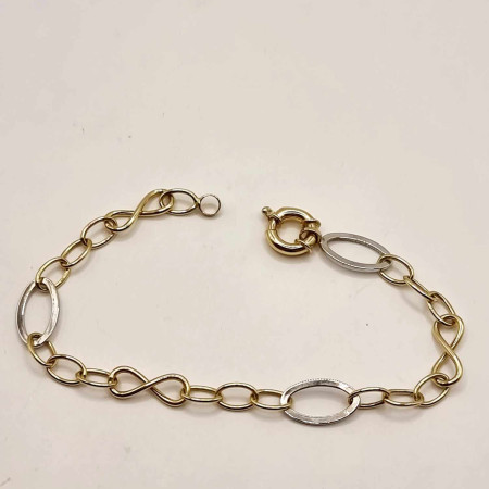 Kenzari Jewellery 14k Gold Casual Bracelet for women -3.26 Grams