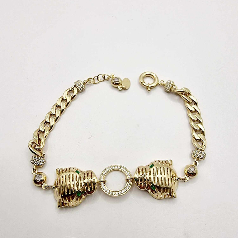 Kenzari Jewellery 14k Gold Casual Bracelet for women -13.83 Grams