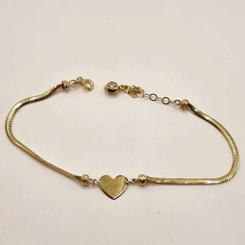 Kenzari Jewellery 14k Gold Casual Bracelet for women -4.34 Grams