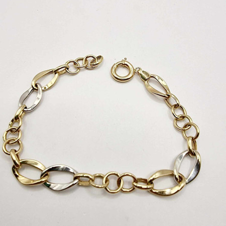 Kenzari Jewellery 14k Gold Casual Bracelet for women -5.76 Grams