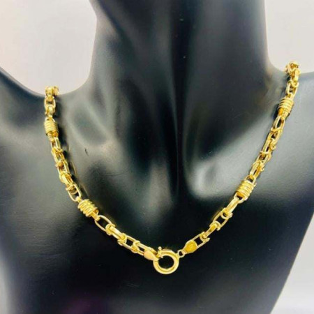 Kenzari Jewellery 14k Gold Necklace for Men - 14.31 Grams