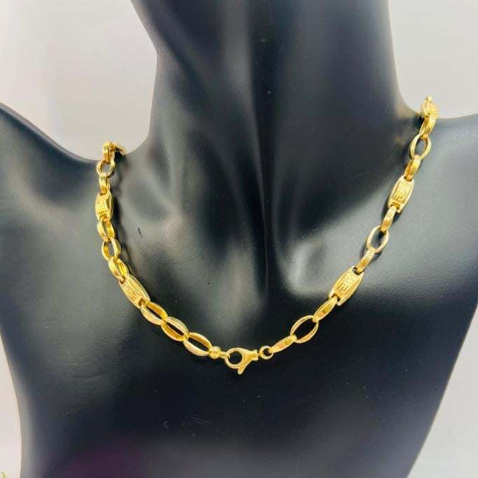 Kenzari Jewellery 14k Gold Necklace for Men - 14.52 Grams