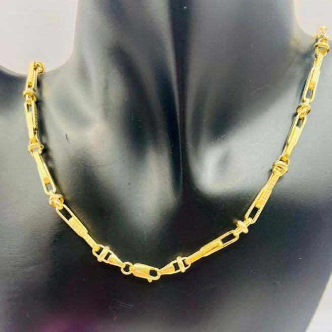 Kenzari Jewellery 14k Gold Necklace for Men - 13.46 Grams