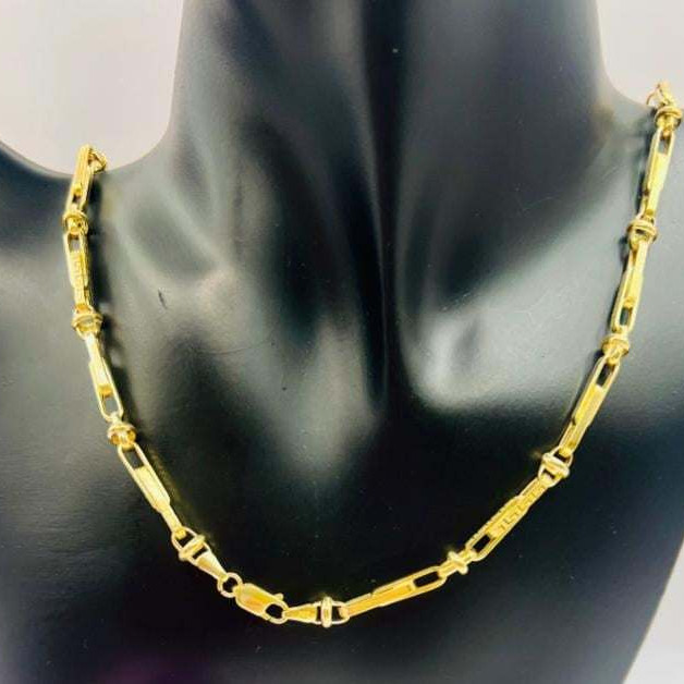 Kenzari Jewellery 14k Gold Necklace for Men - 14.39 Grams