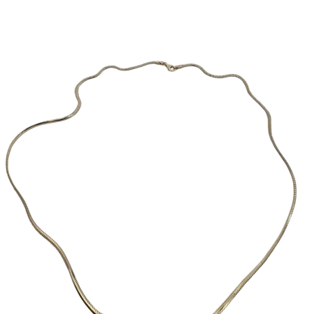 14K Gold Necklace – Elegant 50cm, 5g
