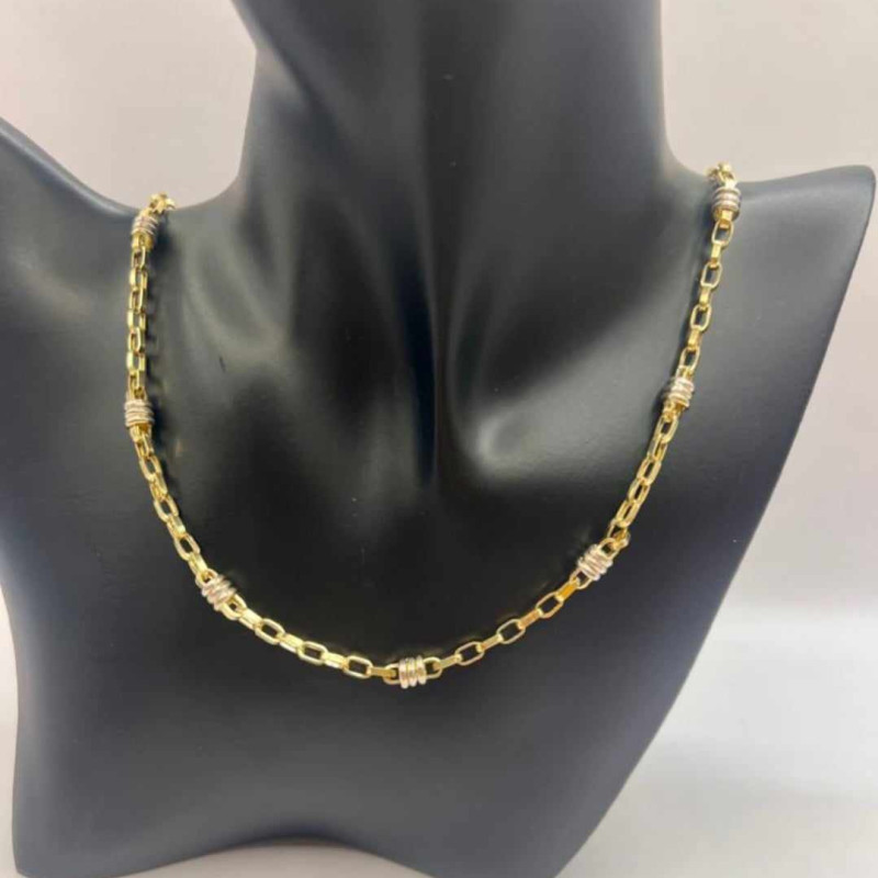 Kenzari Jewellery 14k Gold Necklace for Men - 10.11 Grams