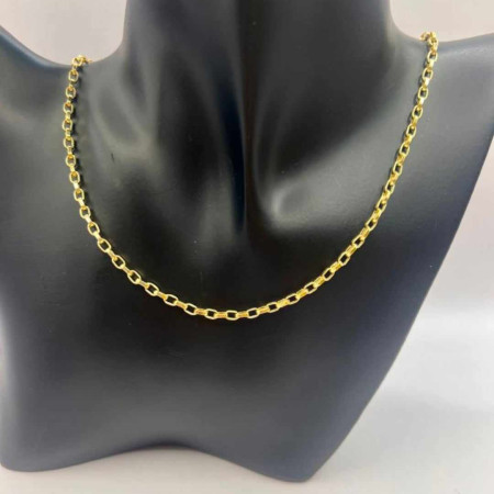 Kenzari Jewellery 14k Gold Necklace for Men - 4.42 Grams