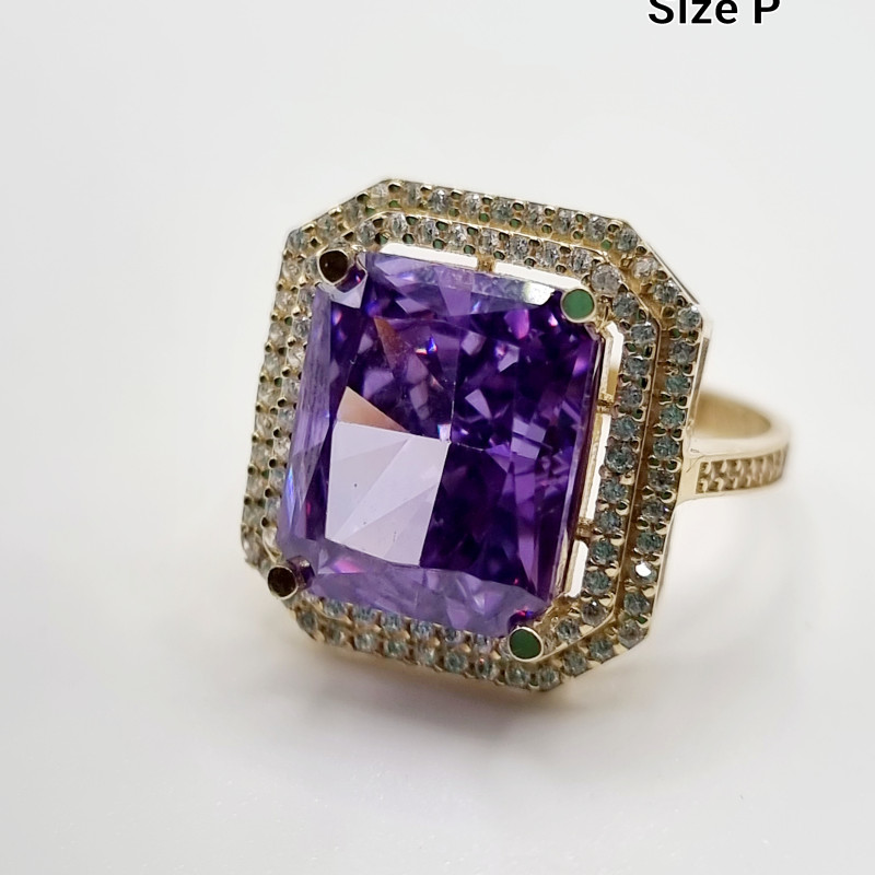 Kenzari Jewellery 14k Gold Ring for Women - 5.32 Grams