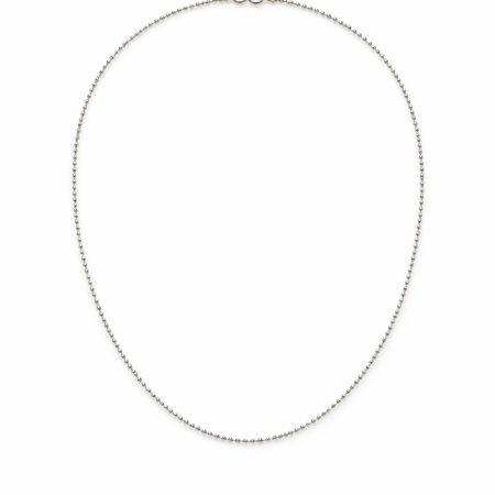 Silver Chain Necklace - 50 cm, 1.50g