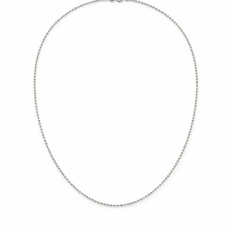 Silver Chain Necklace - 50 cm, 1.50g